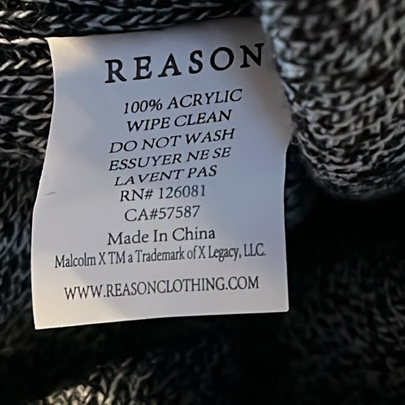 Gray/Black Malcolm X Hat - Picture 3 of 4